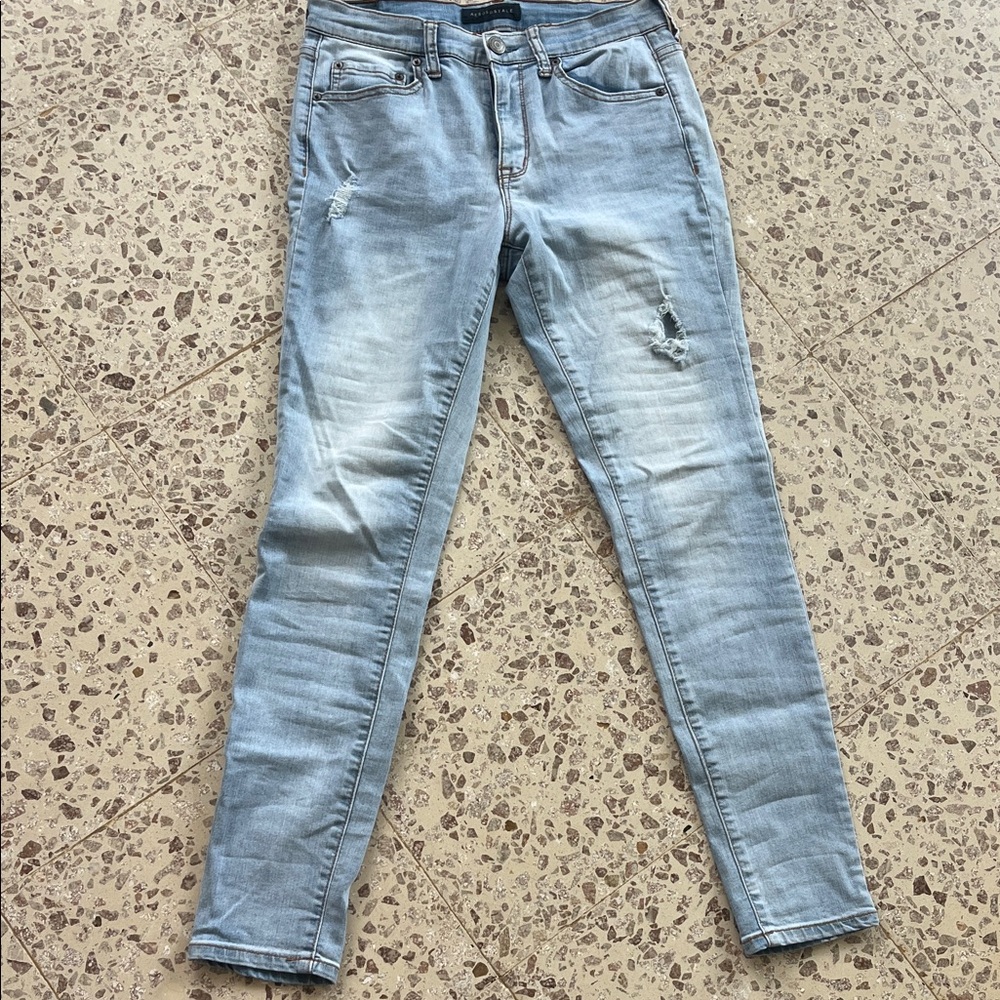 Aeropostale Light Blue Skinny Jeans